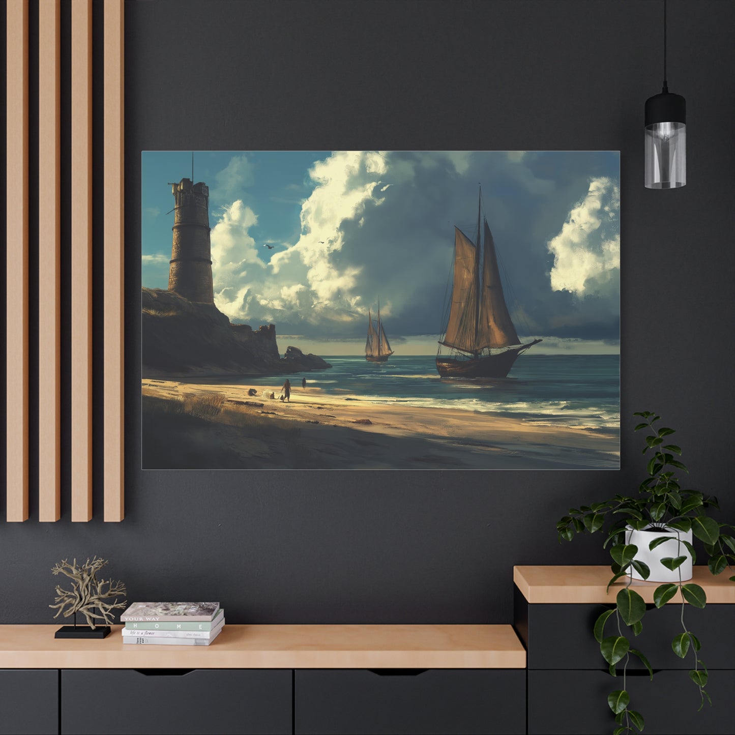 Voyage vers l'horizon maritime