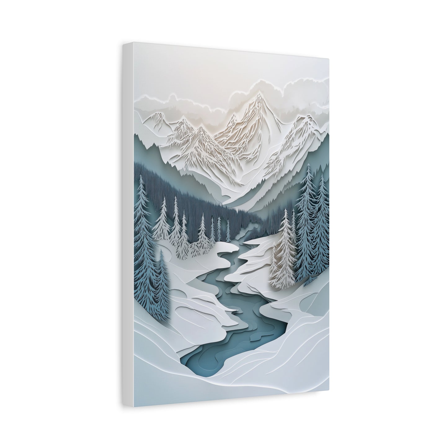 Magie Hivernale : Papier en Relief