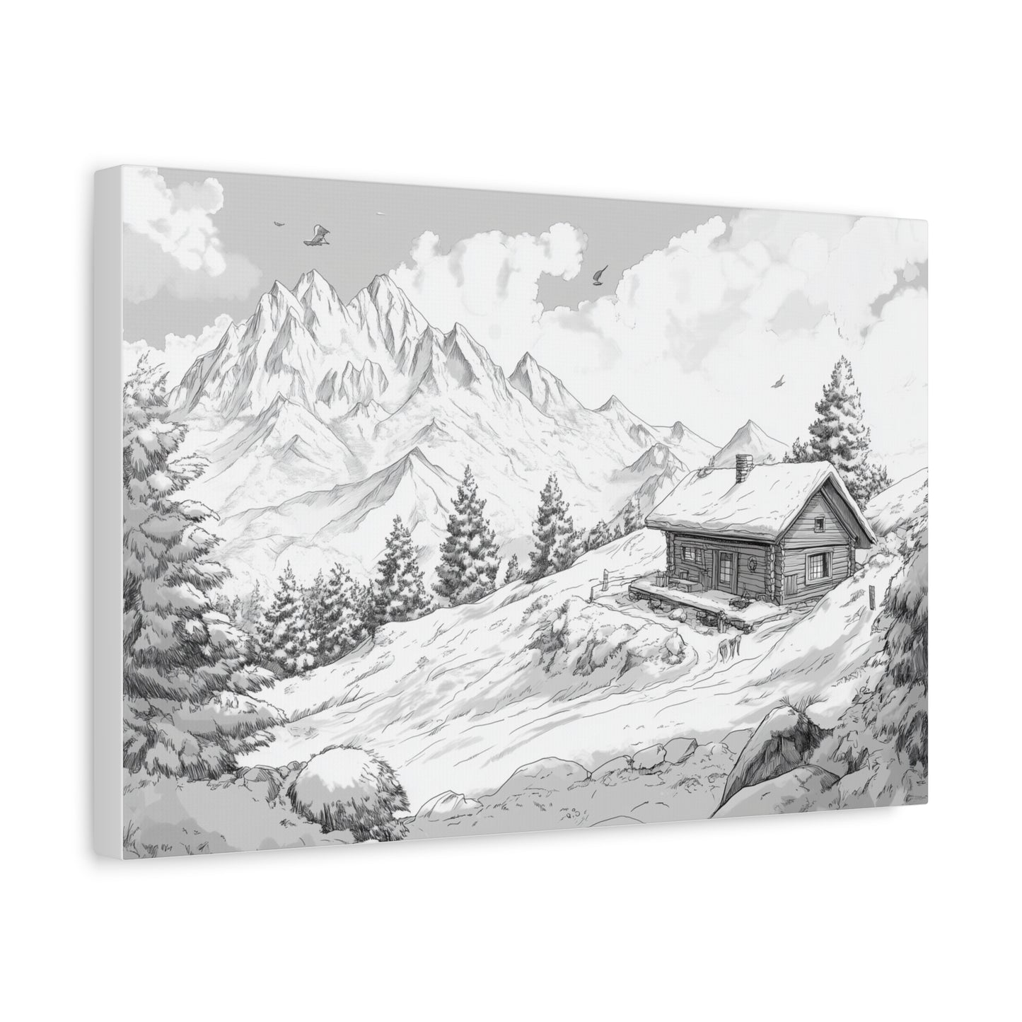 Évasion Alpine : Sérénité dans la Neige