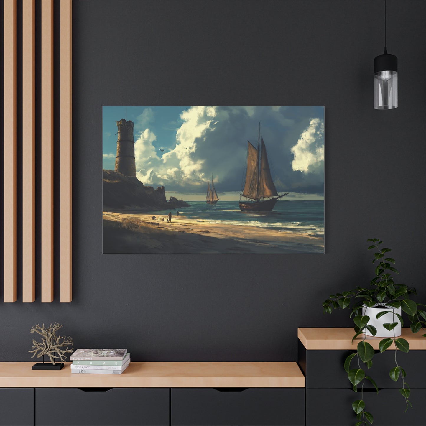 Voyage vers l'horizon maritime