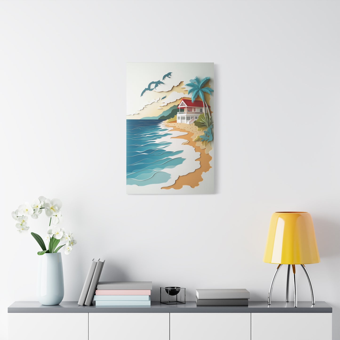 Évasion Tropicale : Art de Rêve