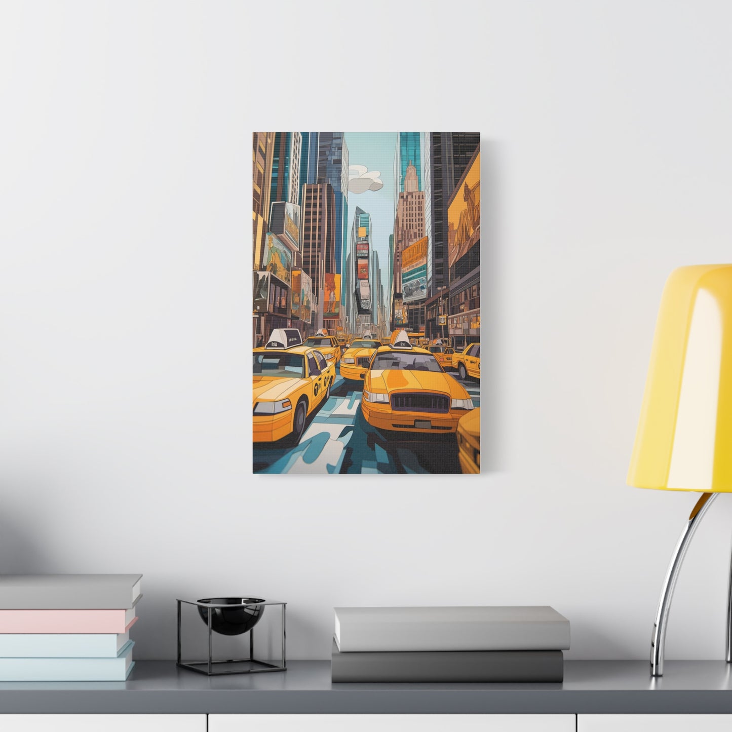 Vibrant New York : Taxis et Skylines