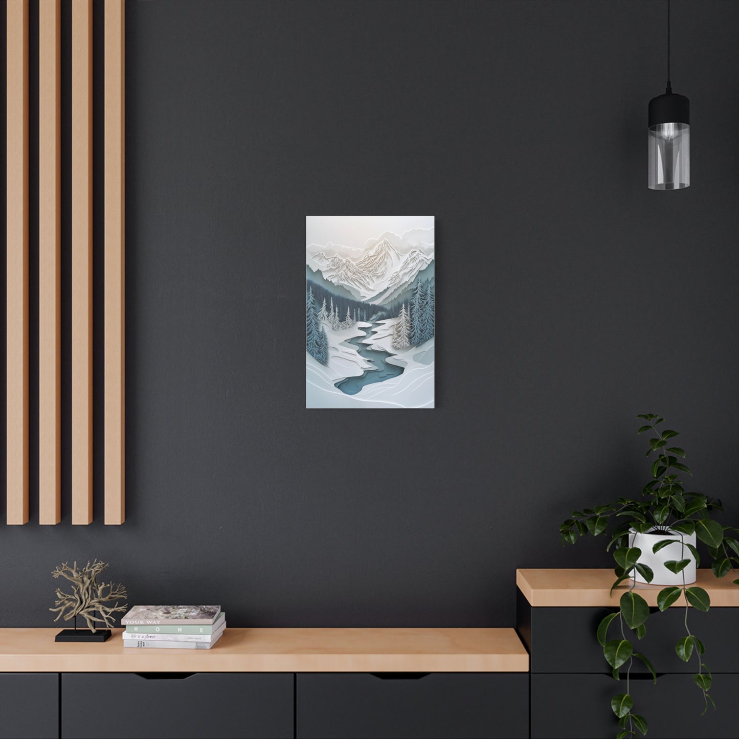 Magie Hivernale : Papier en Relief