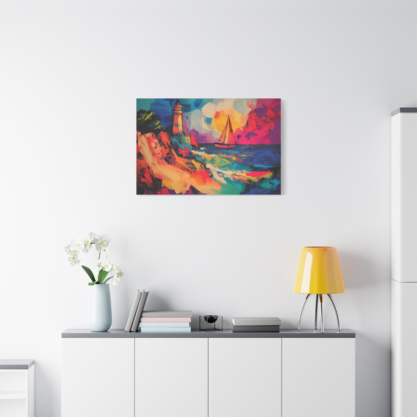 Évasion Colorée en Bord de Mer