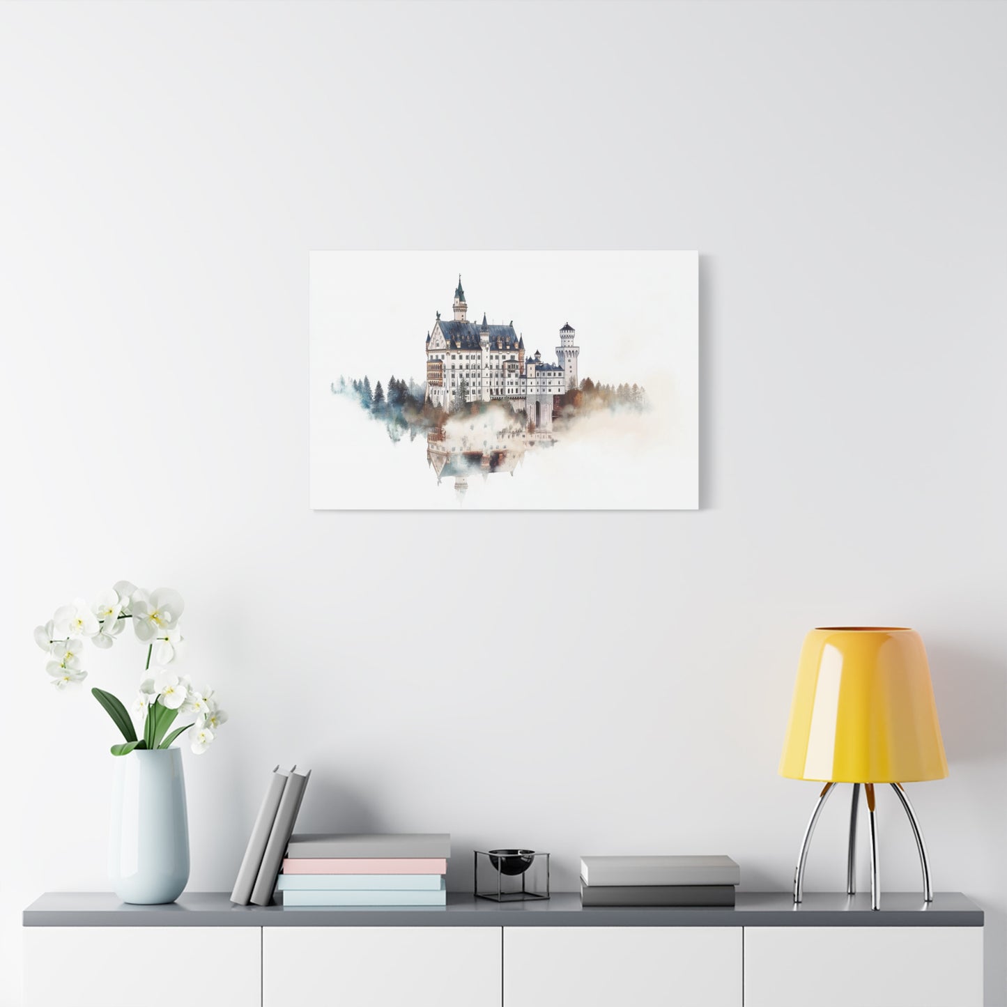 Château de Neuschwanstein au Coeur des Nuages