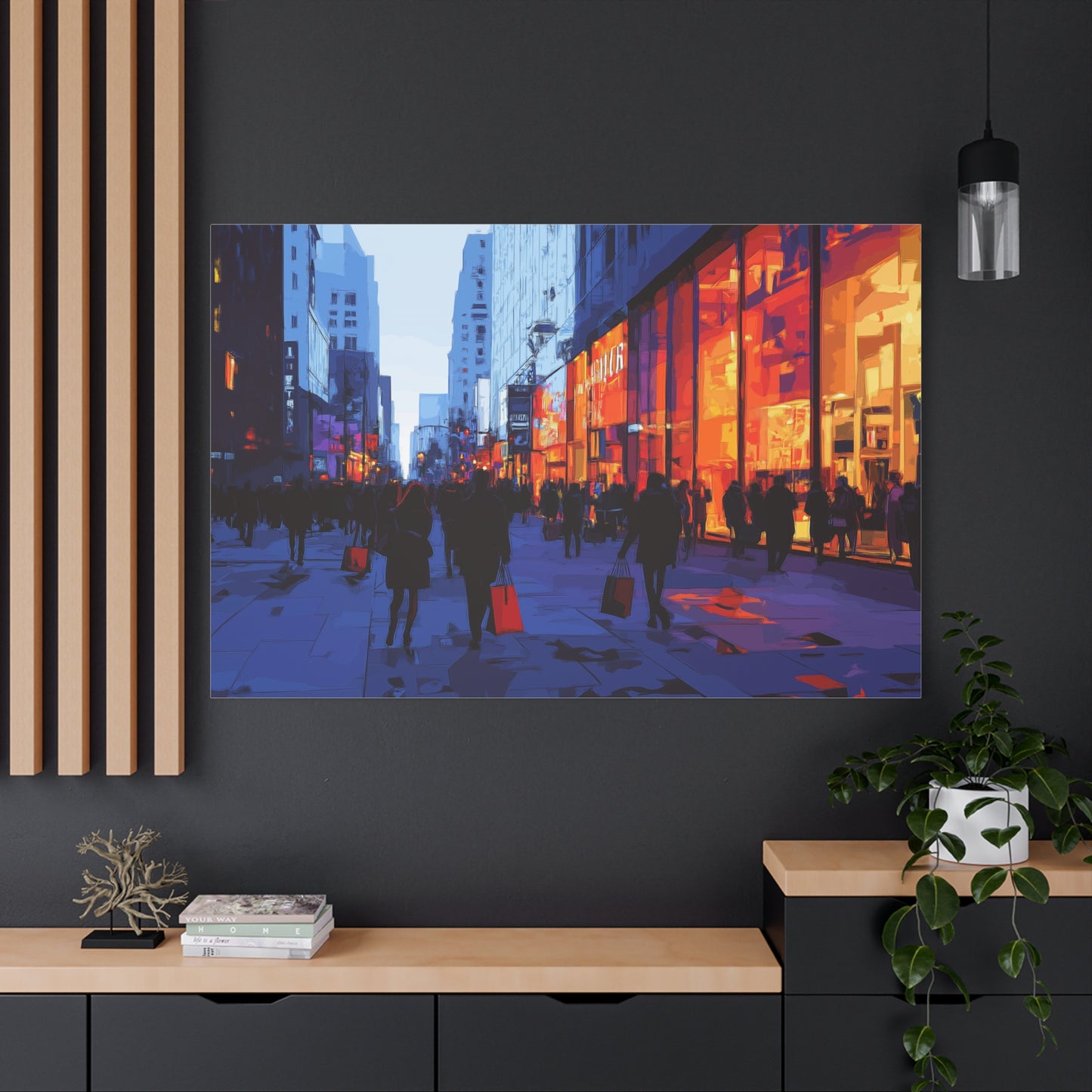 Éclat Urbain au Crépuscule