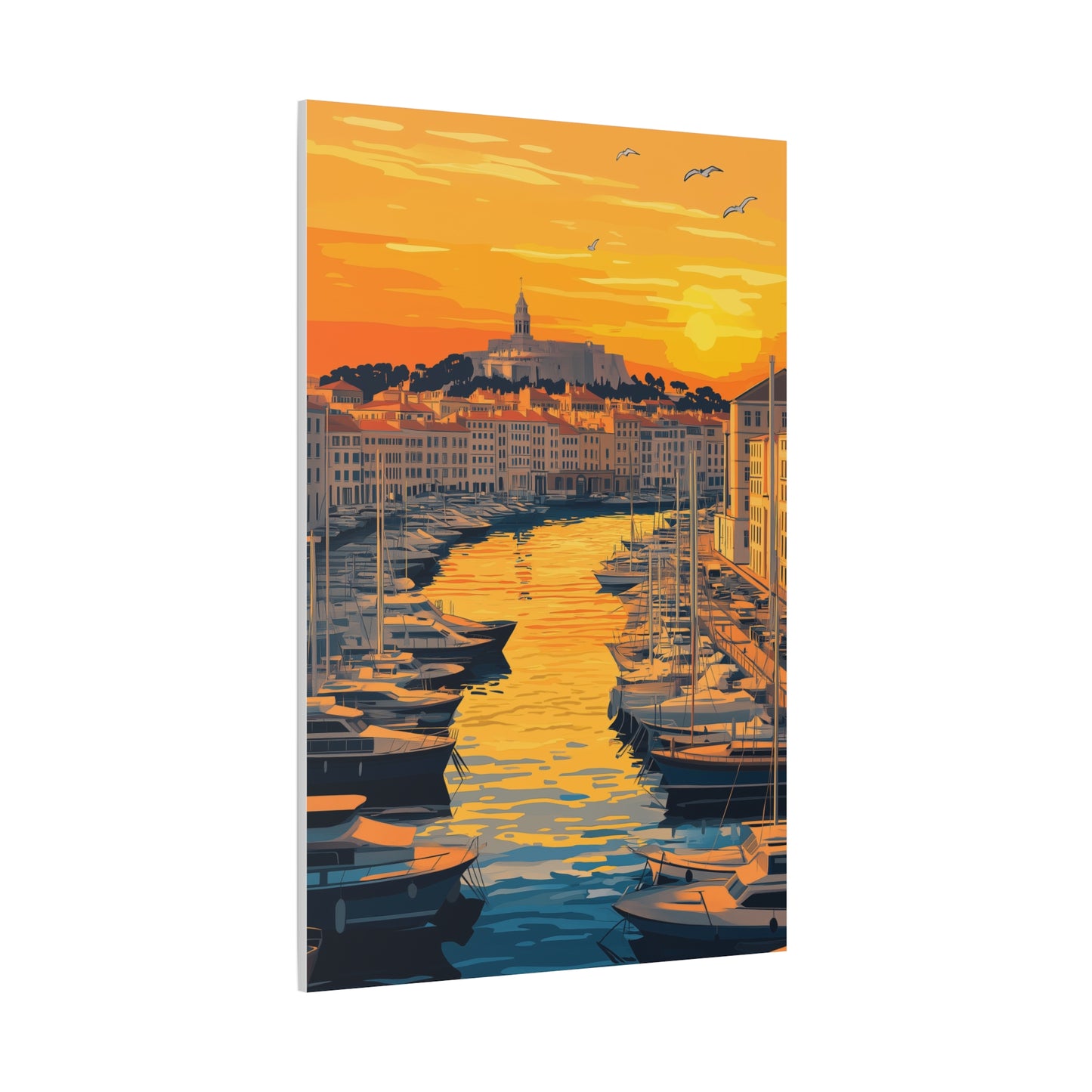 Coucher de Soleil sur le Port