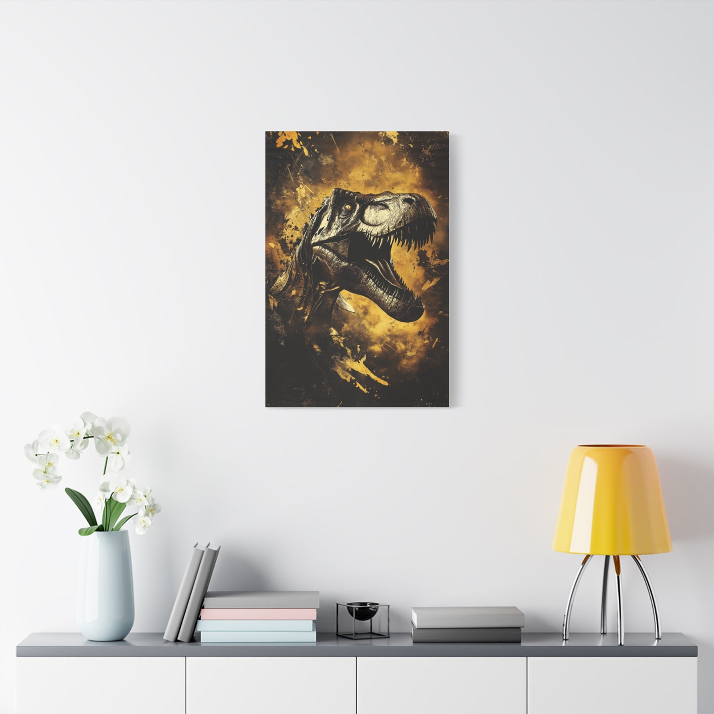 Rugissement Jurassique : Art Primal Chic