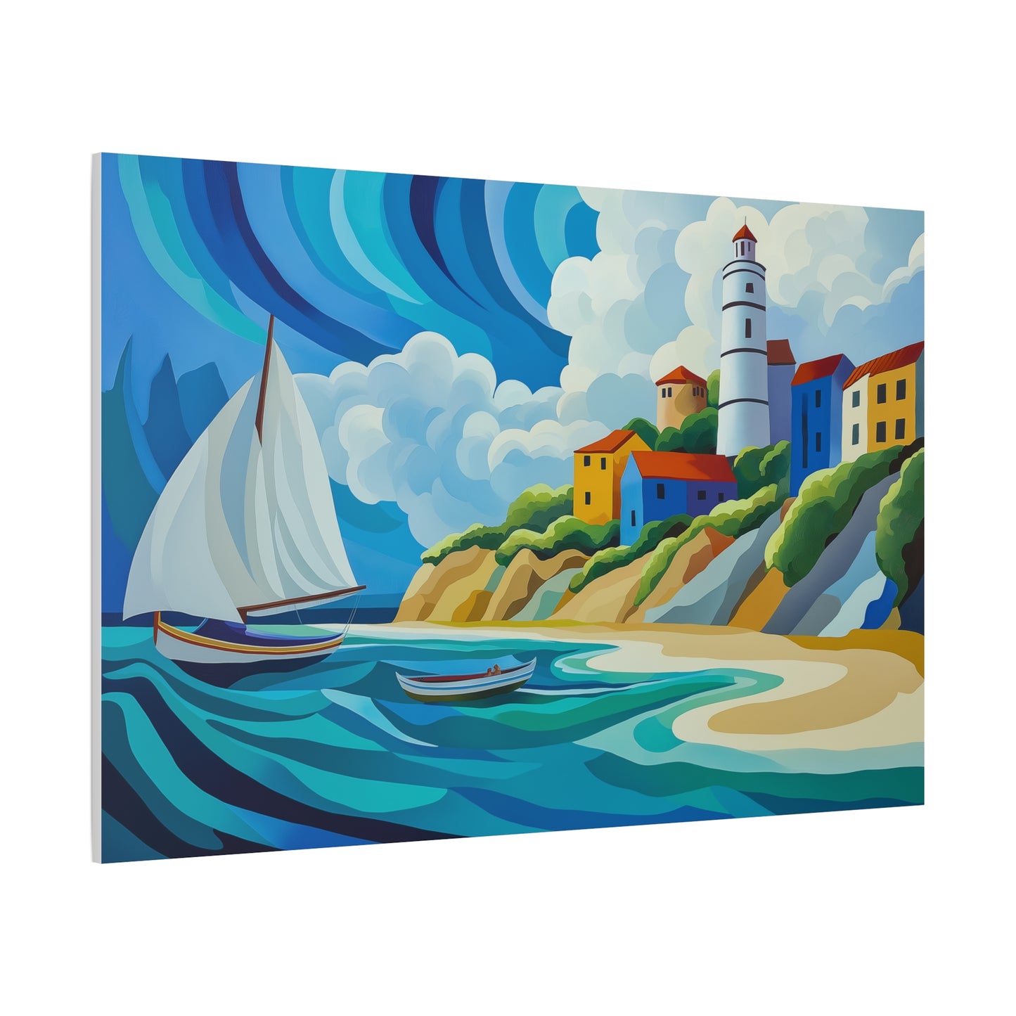 Évasion Maritime en Couleurs Vibrantes