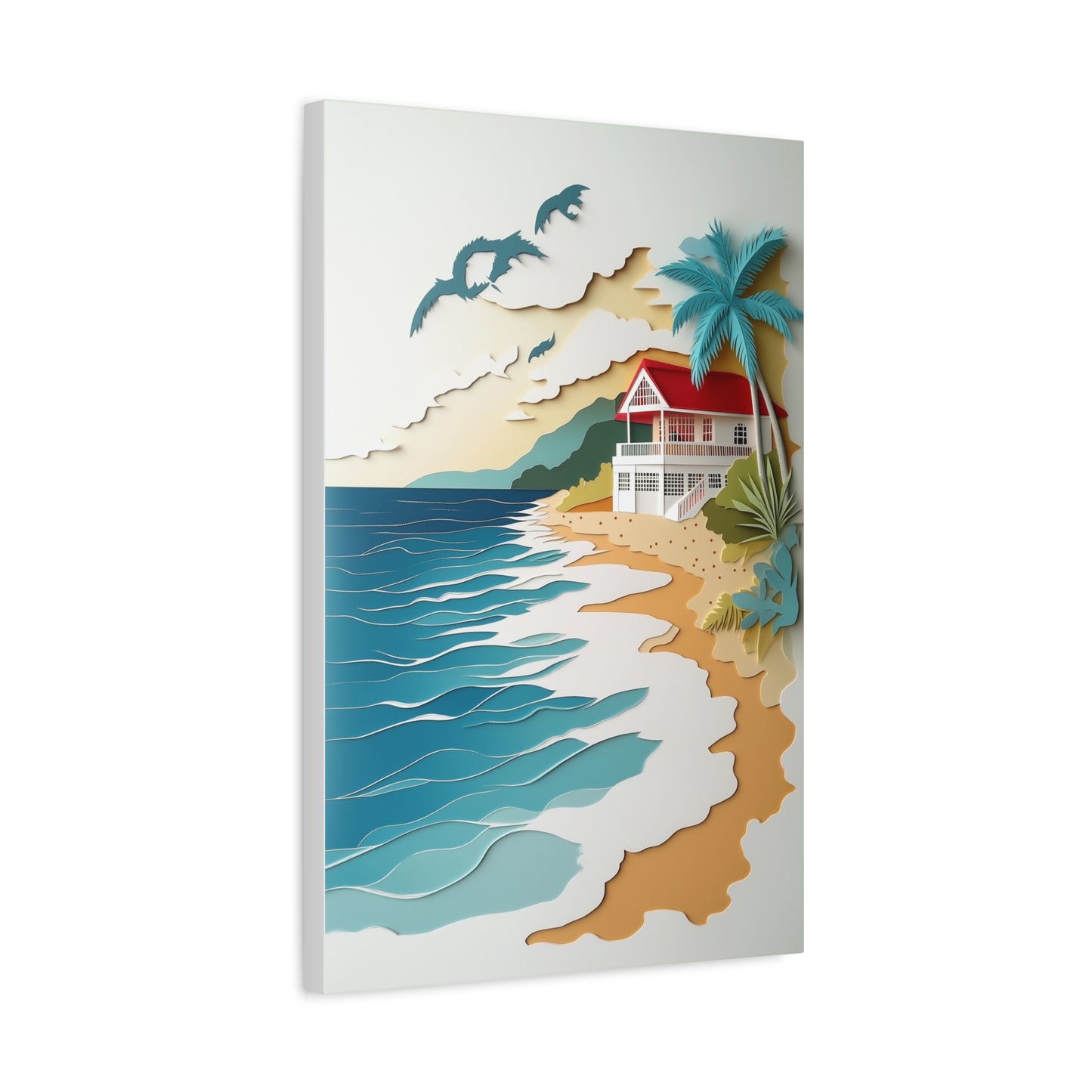 Évasion Tropicale : Art de Rêve