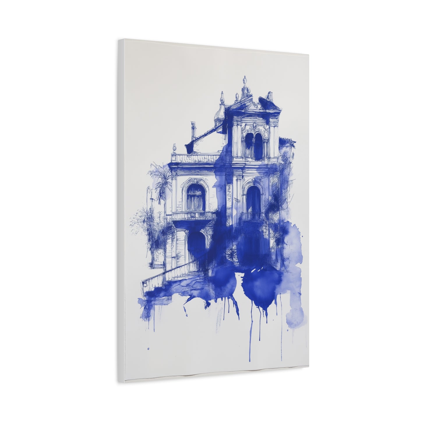 Élégance Bleue : Château Mystérieux