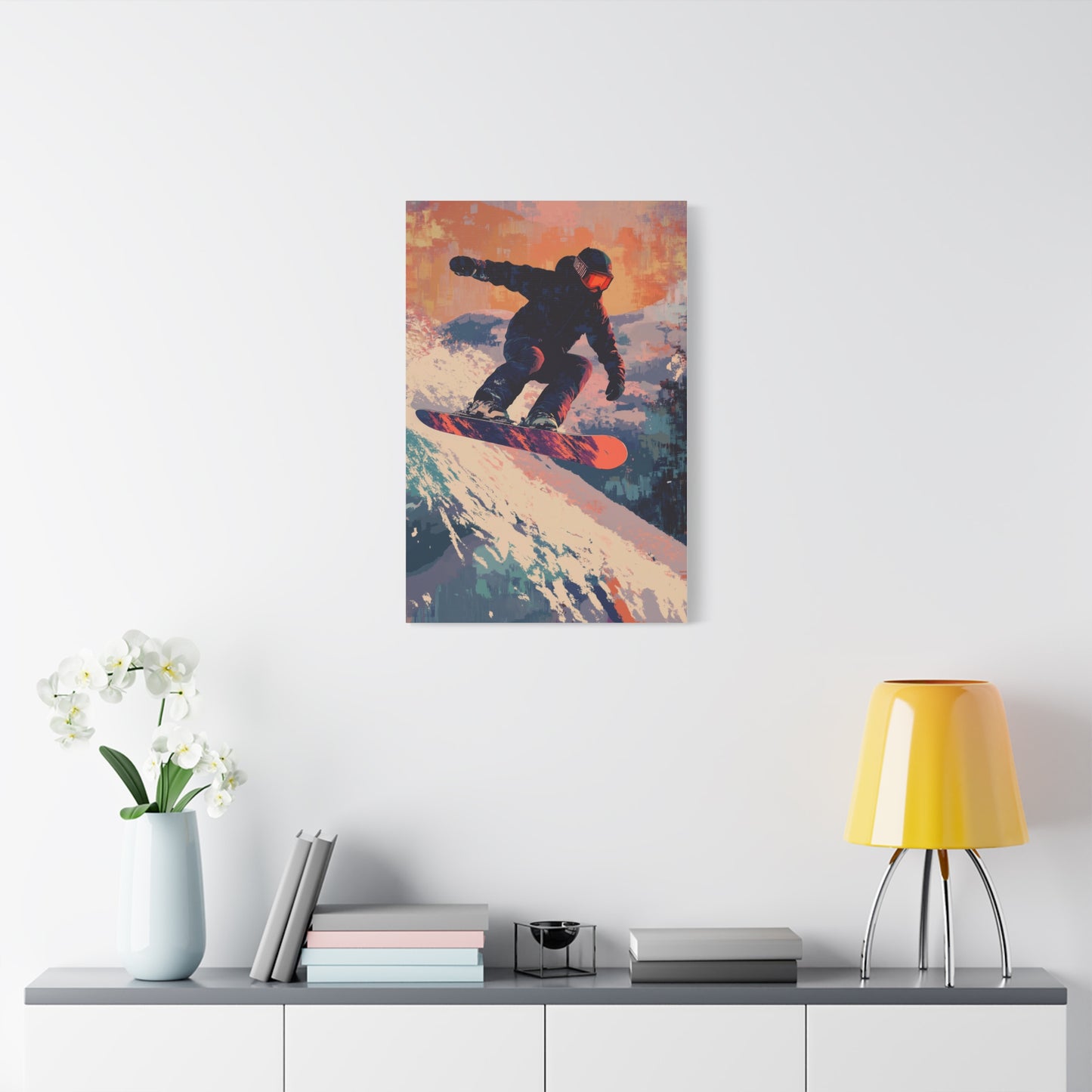 Snowboarder en Action: Vivez l'Adrénaline!