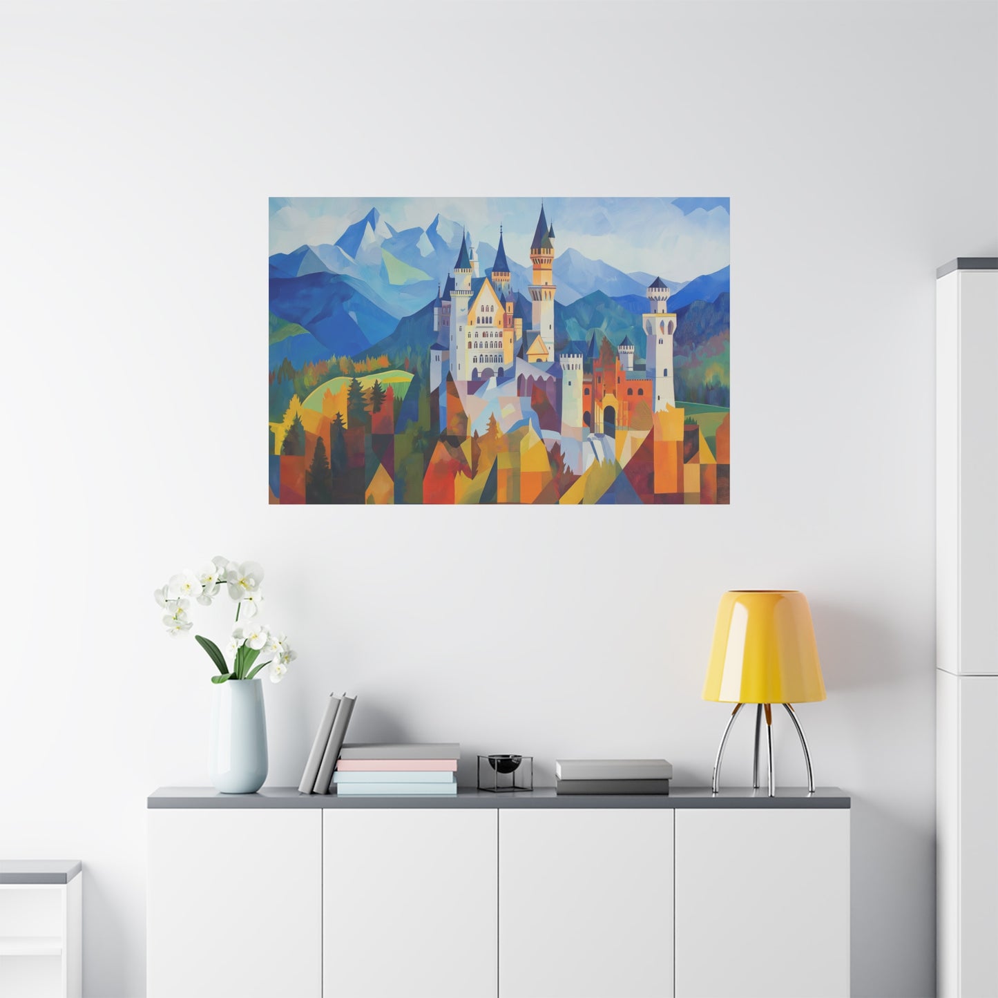 Rêverie Chromatique du Château de Neuschwanstein