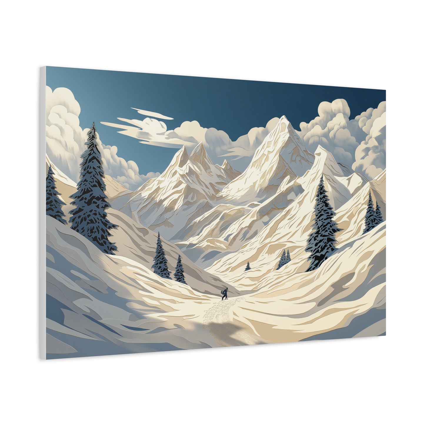 Évasion Alpestre : Tranquillité et Grandeur