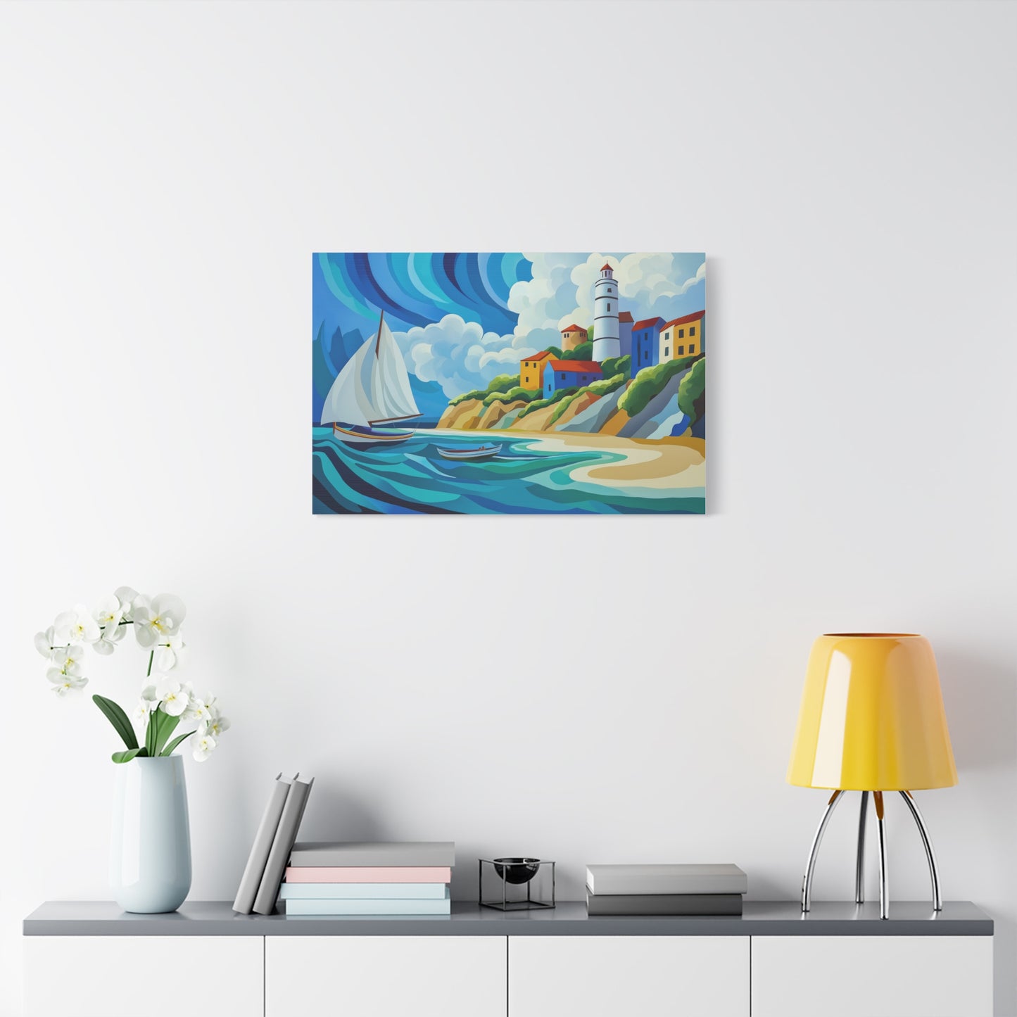 Évasion Maritime en Couleurs Vibrantes