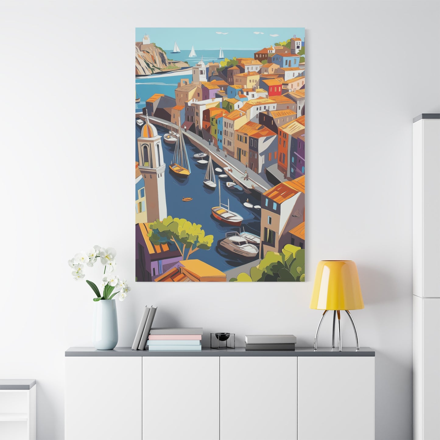 Évasion Ensoleillée Sur Port Méditerranéen