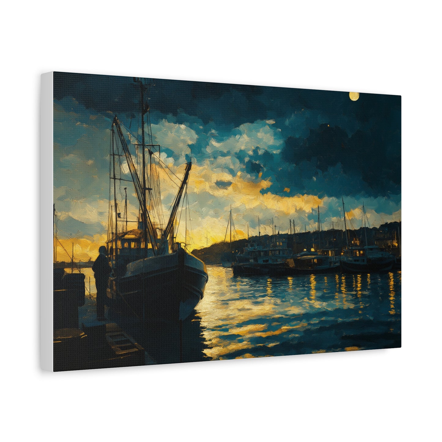 Crépuscule Maritime Serein
