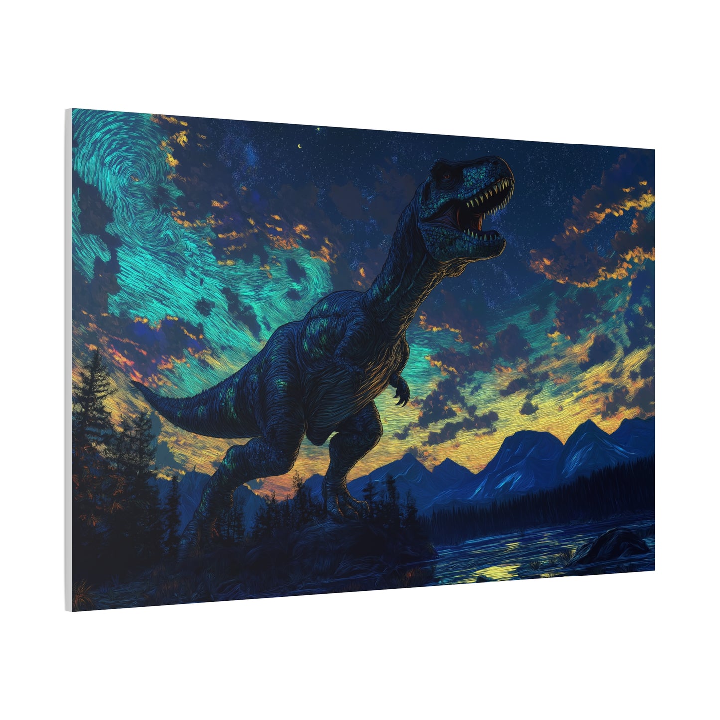 Éveil Majestueux du T-Rex Crépusculaire