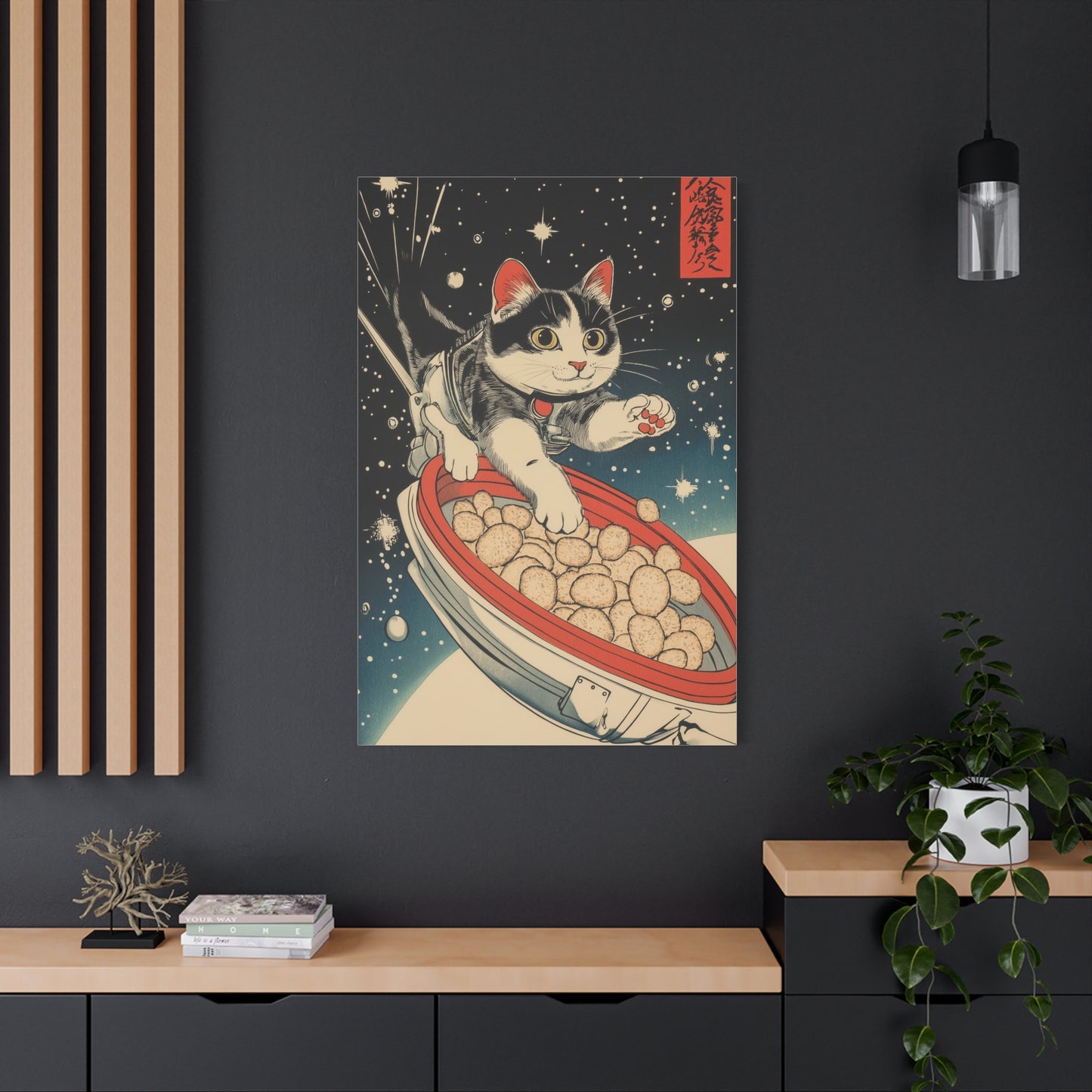 Chat Astronaute en Mission Spatiale