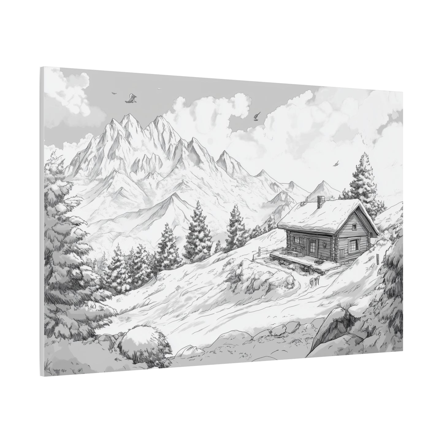 Évasion Alpine : Sérénité dans la Neige