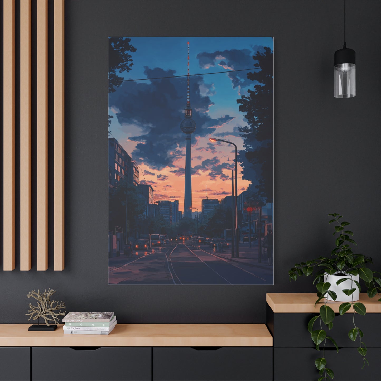 Coucher de Soleil Urbain Éblouissant à Berlin