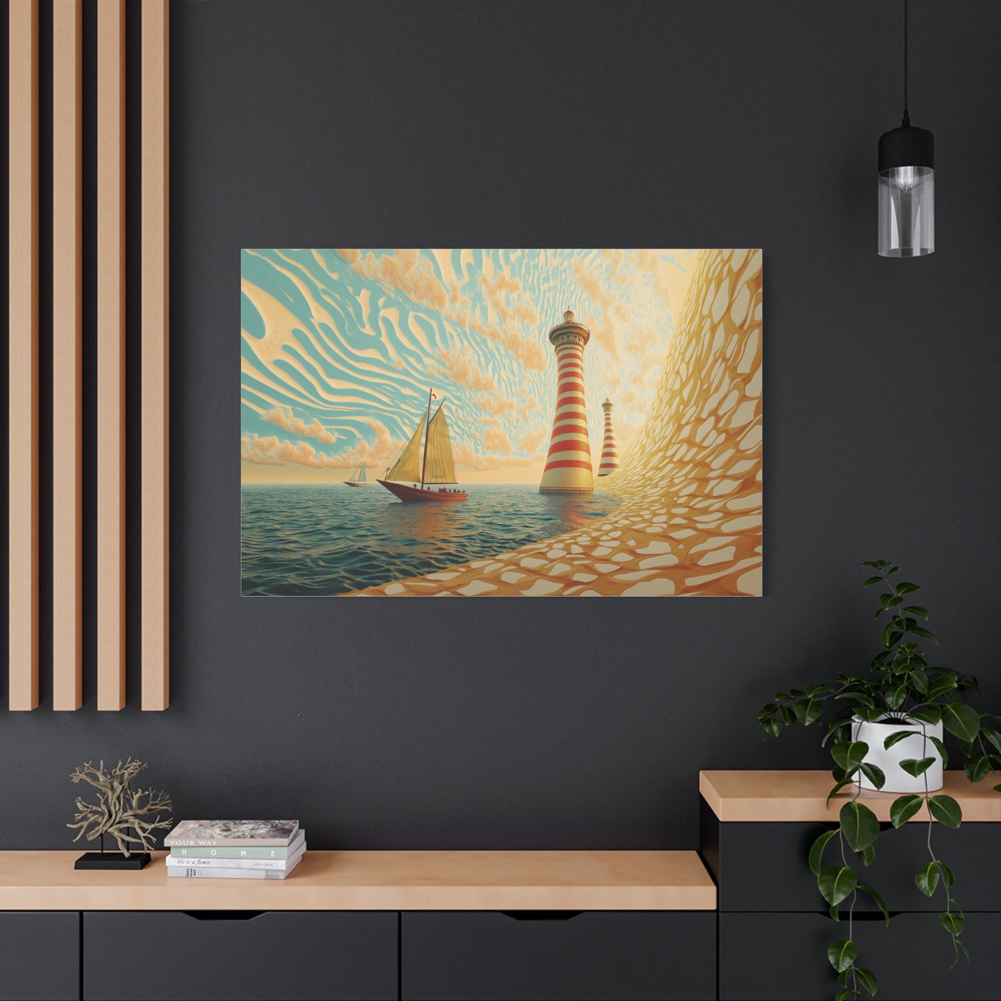 Voyage Onirique entre Vagues et Lumières