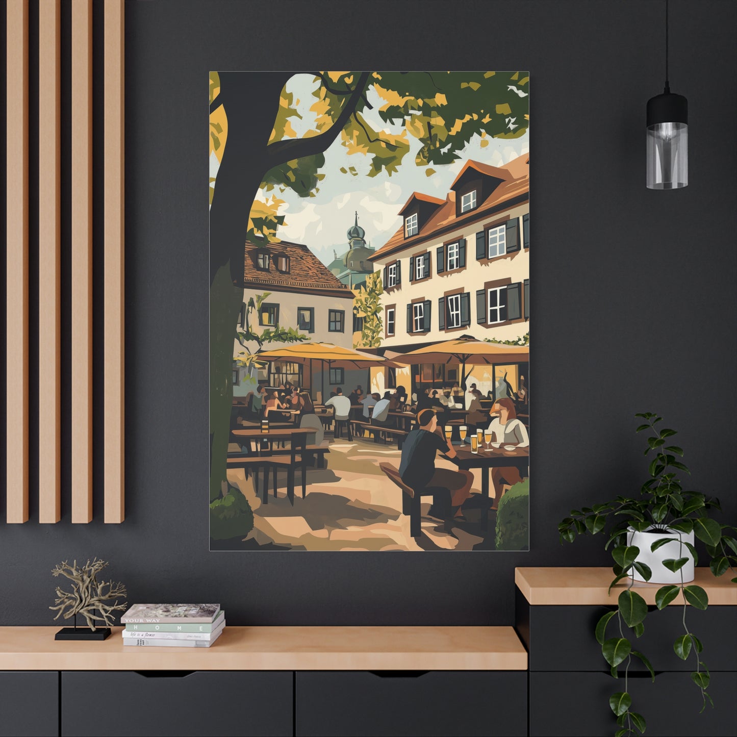 Évasion Enchantée dans un Biergarten à Munich