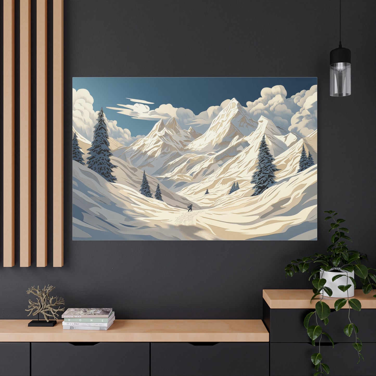 Évasion Alpestre : Tranquillité et Grandeur