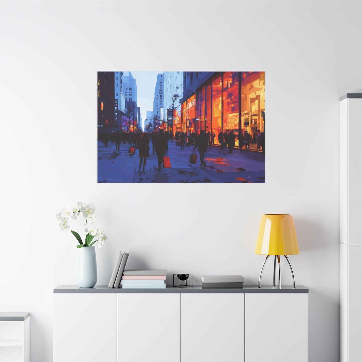 Éclat Urbain au Crépuscule