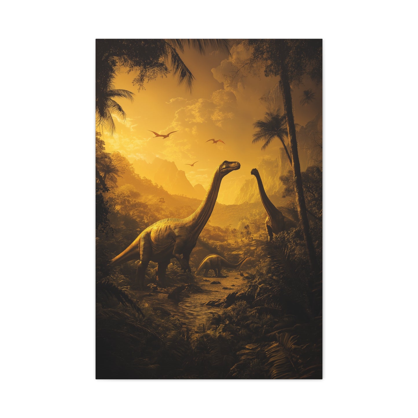 "Évasion Jurassique : Voyage au Temps des Géants"