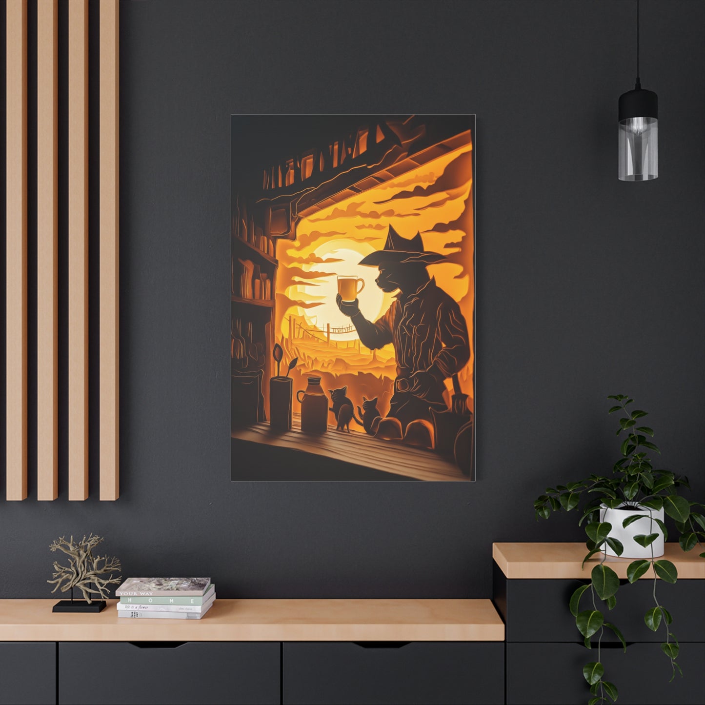 Mystère du Far West Félin