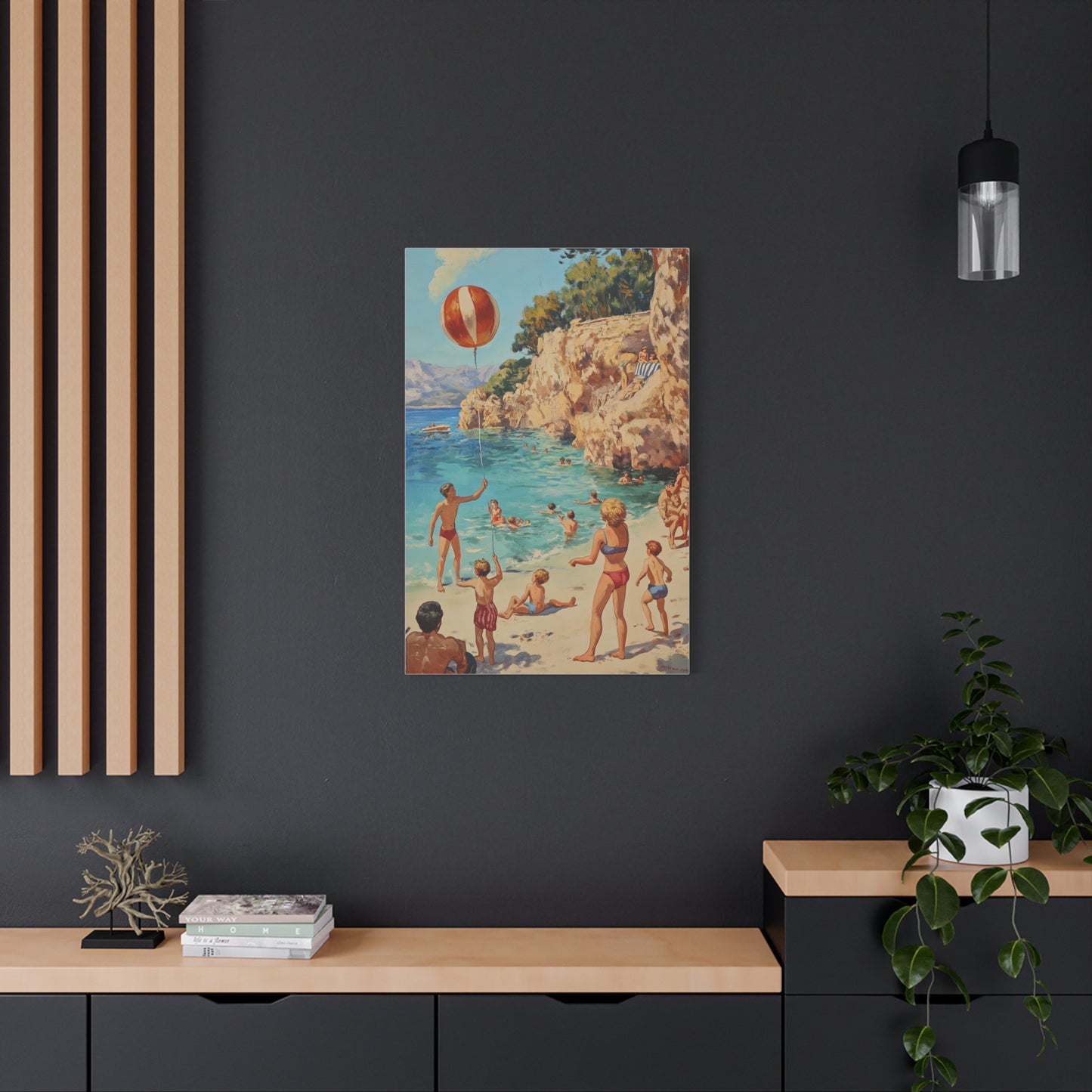 Évasion Ensoleillée sur la Plage Méditerranéenne