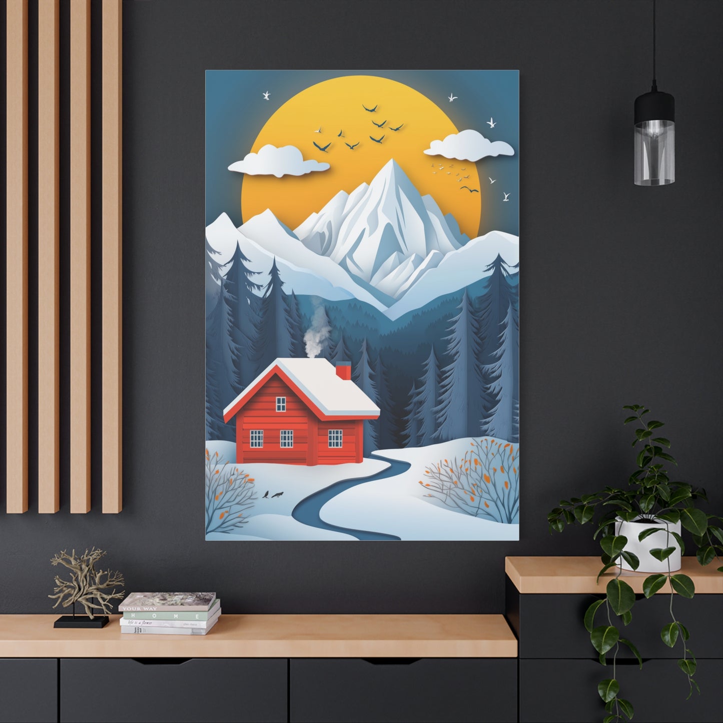 Évasion hivernale : Chalet sous le Soleil