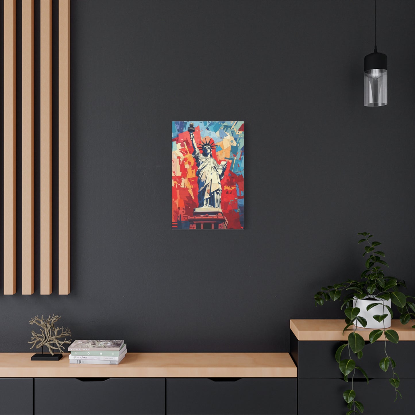 Liberté Éclatante, Art Moderne Audacieux