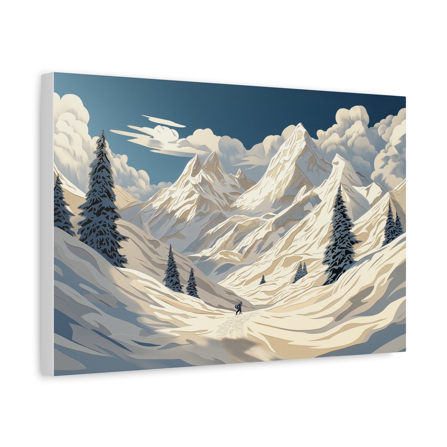 Évasion Alpestre : Tranquillité et Grandeur