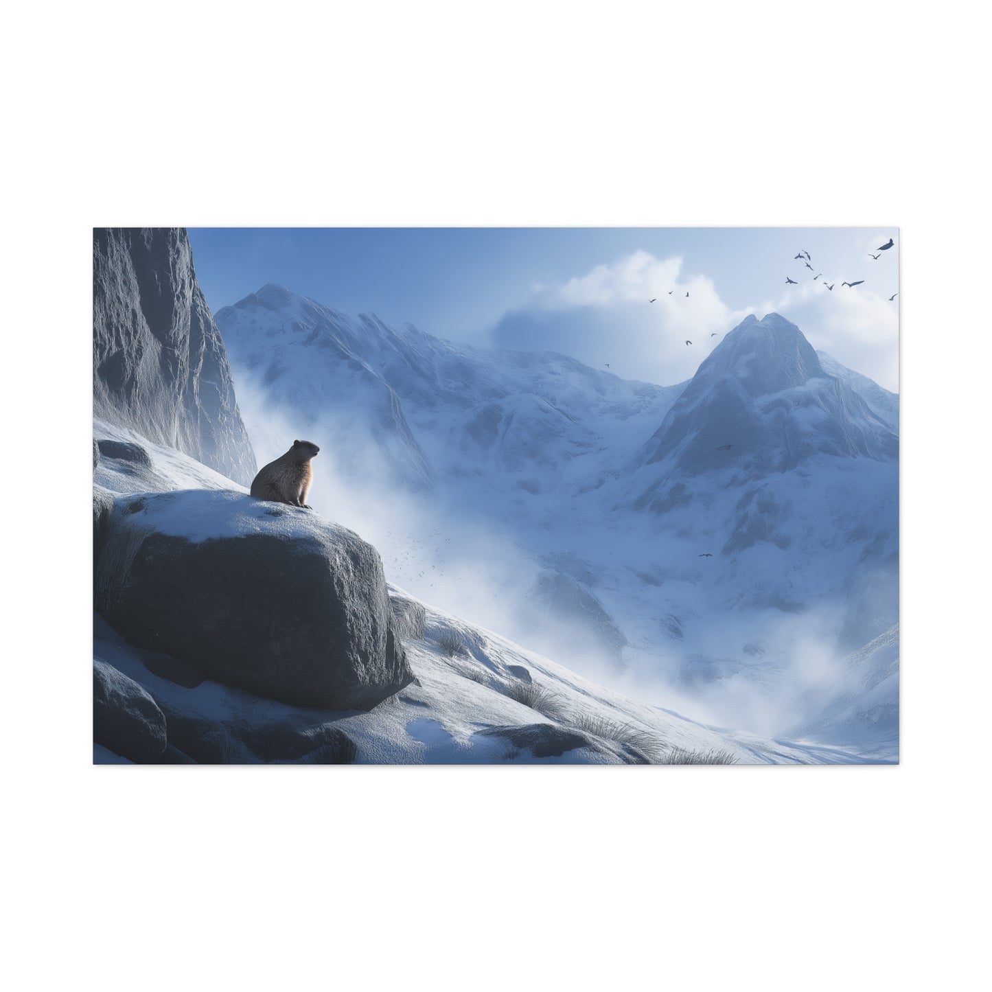 Marmotte Solitaire, Reflets de Sérénité