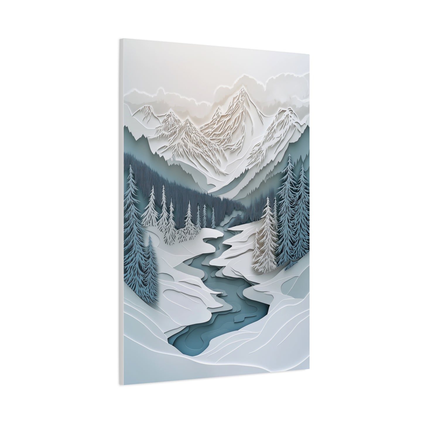 Magie Hivernale : Papier en Relief
