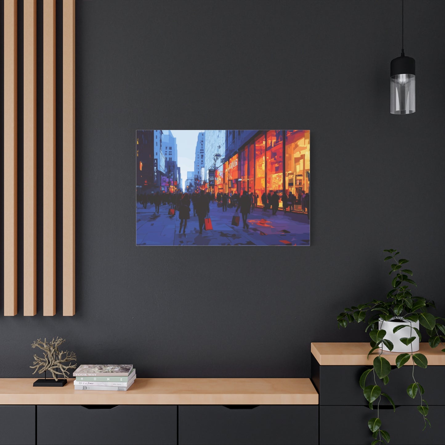 Éclat Urbain au Crépuscule