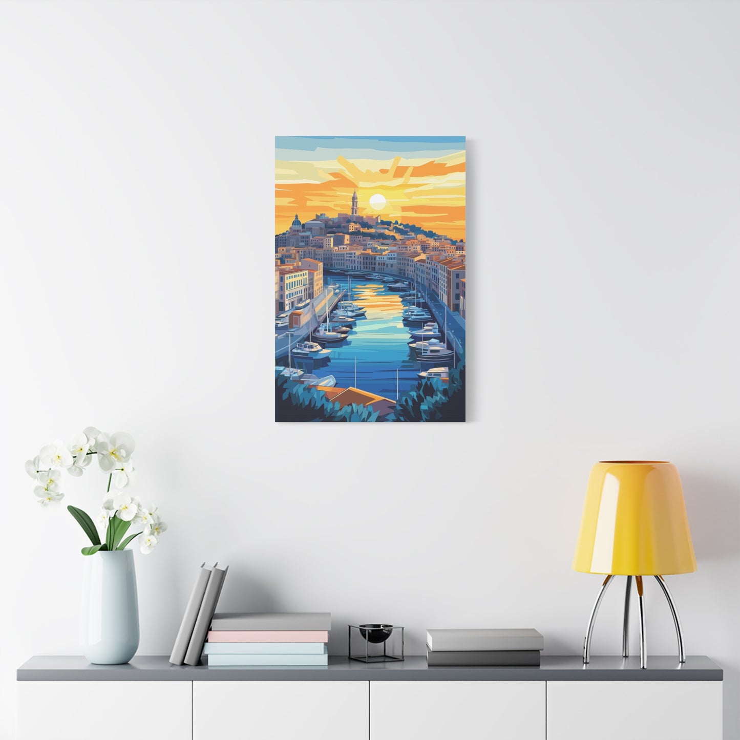 Coucher de Soleil Méditerranéen Éblouissant