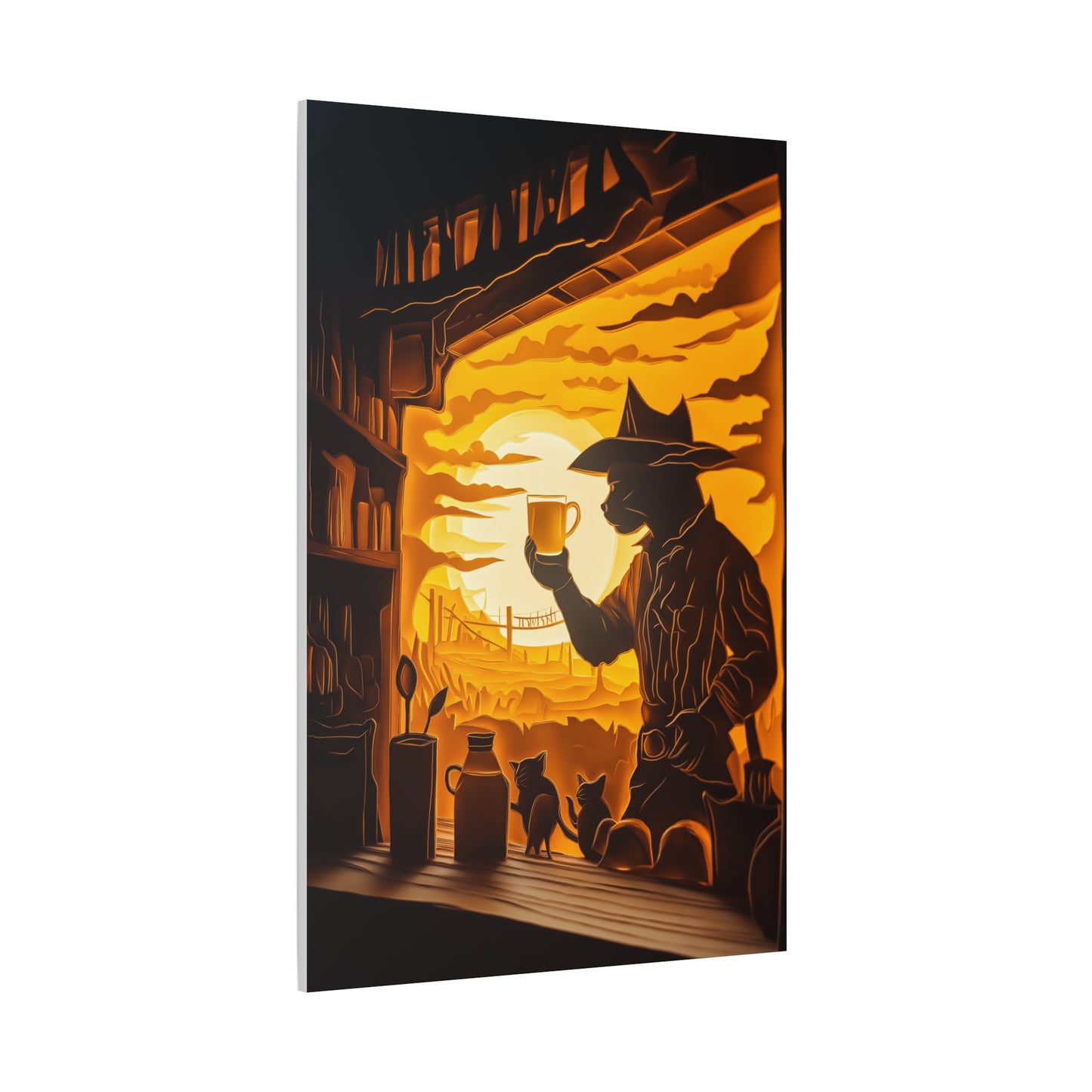 Mystère du Far West Félin