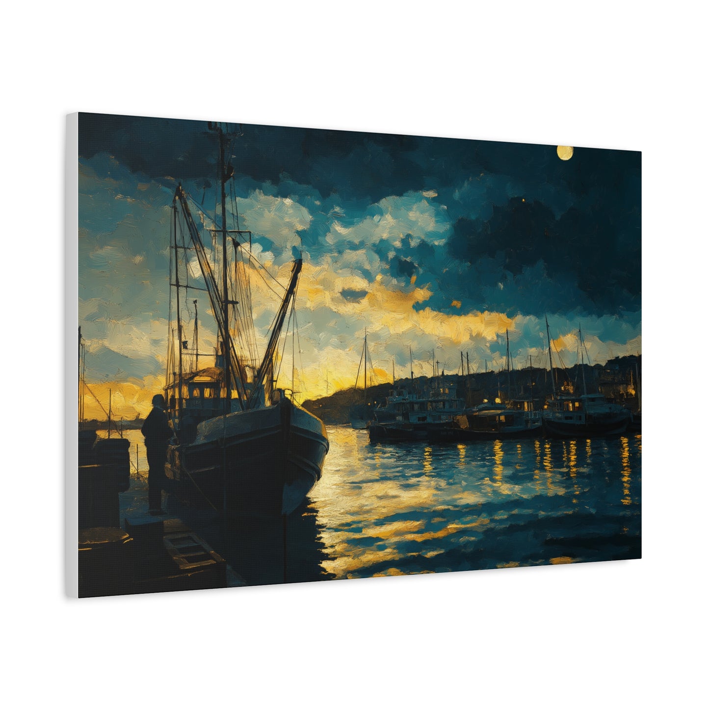 Crépuscule Maritime Serein