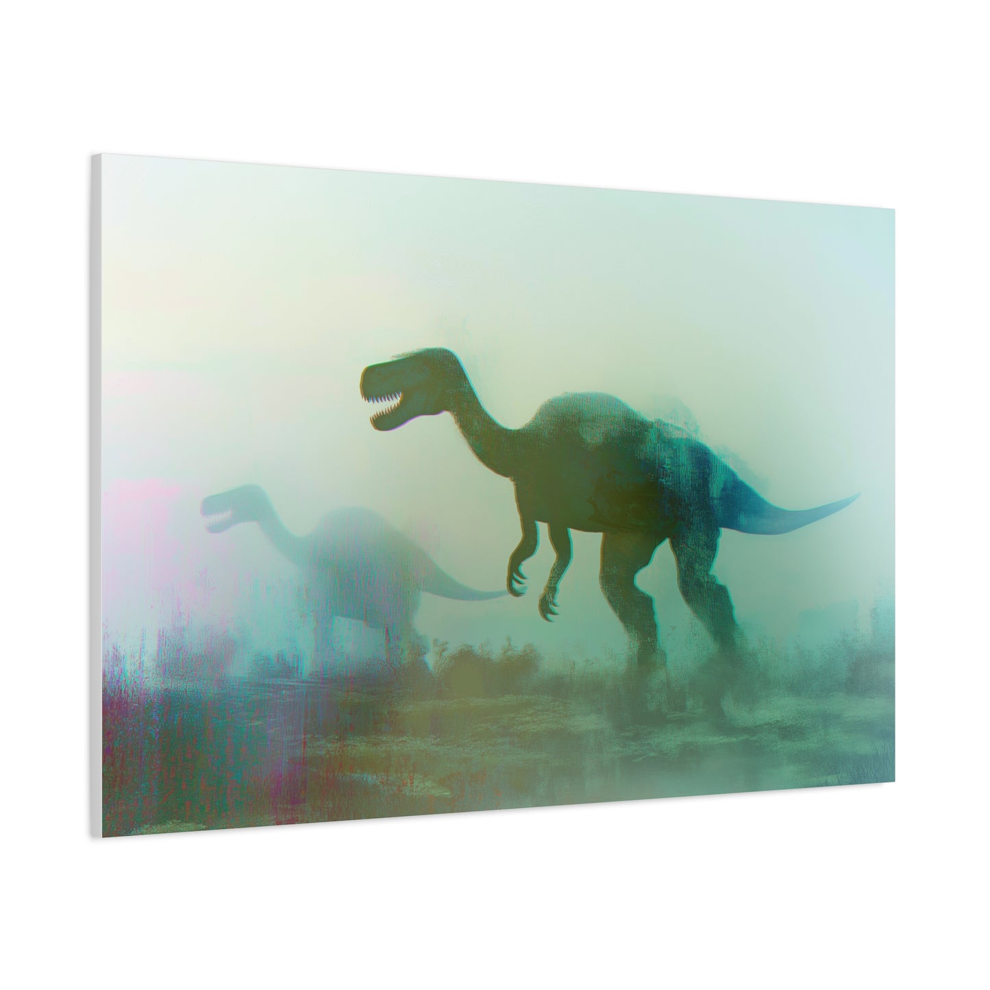 Dinosaures Fantastiques En Pleine Action