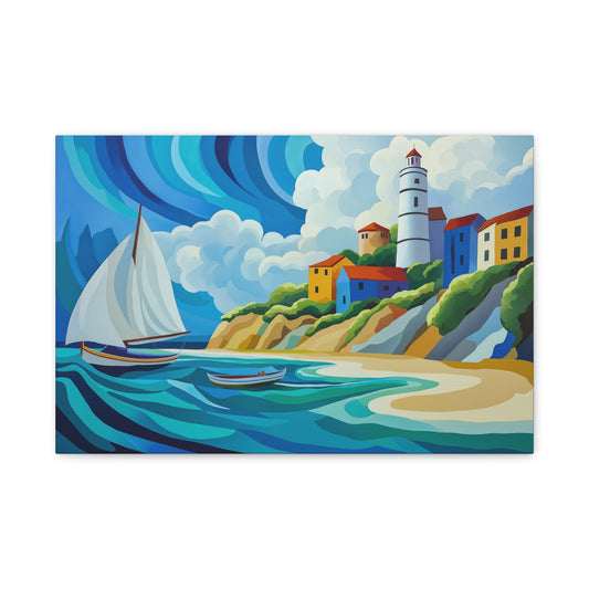 Évasion Maritime en Couleurs Vibrantes