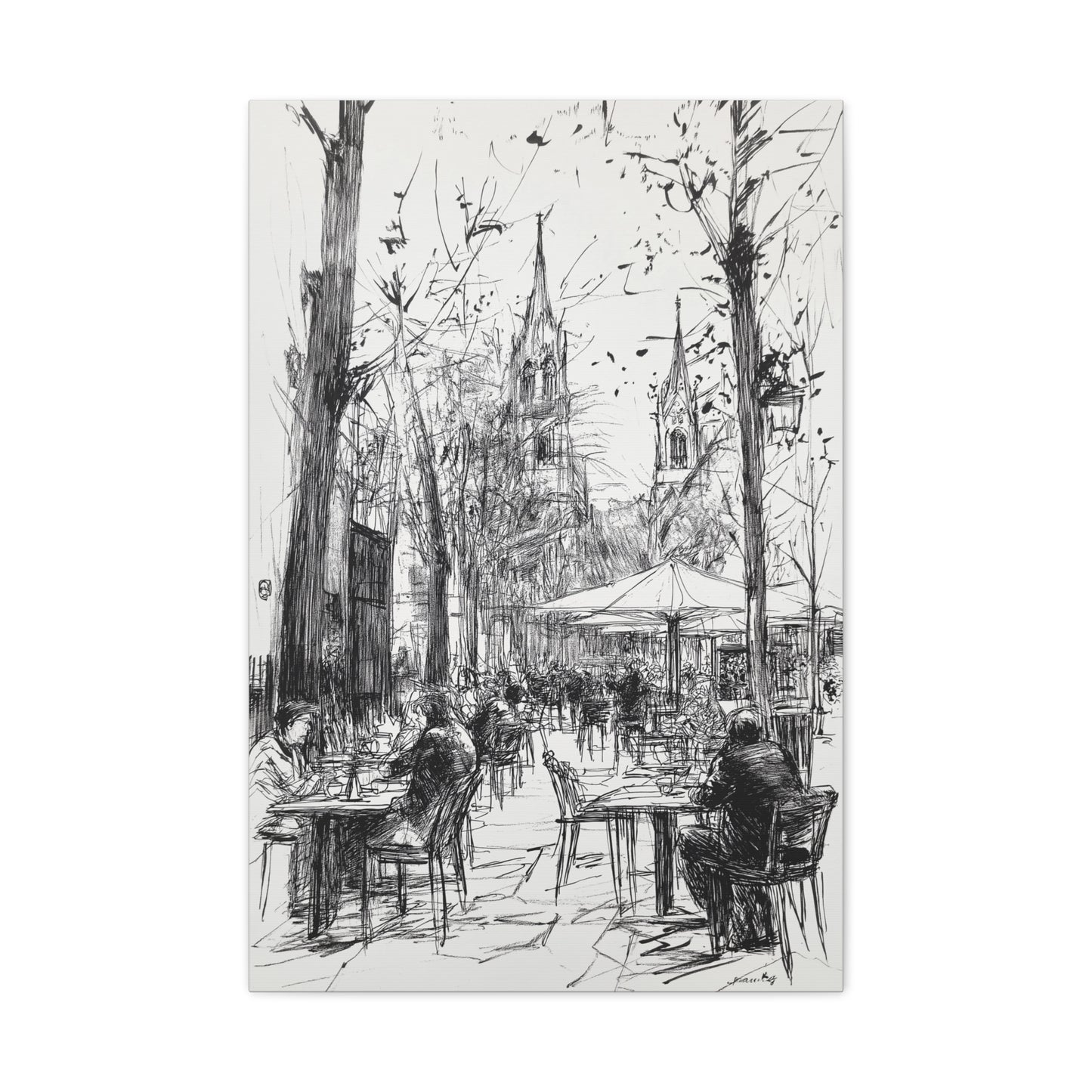 Évasion Munichoise : Terrasse et Cathédrale
