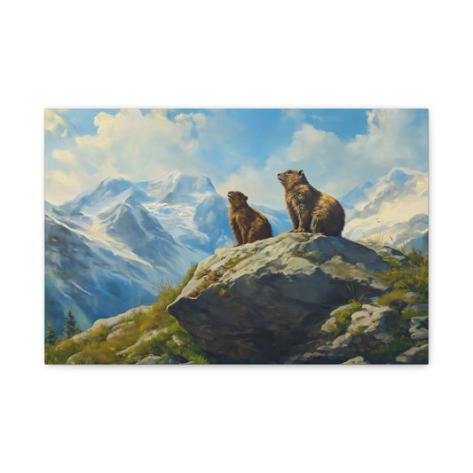 L'appel des Marmottes sur les Sommets Alpins