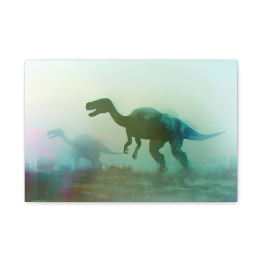 Dinosaures Fantastiques En Pleine Action