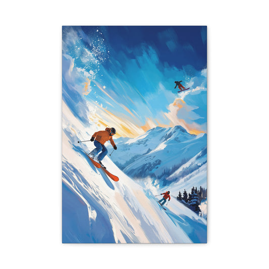 Aventure Alpine : Descente Vers la Liberté