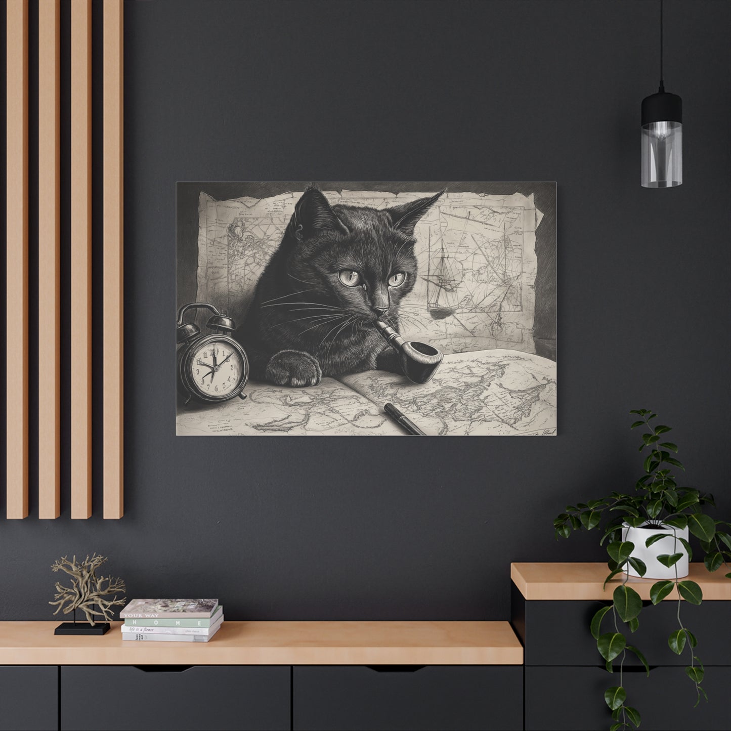 Chat Explorateur: Voyage au-delà des Mers