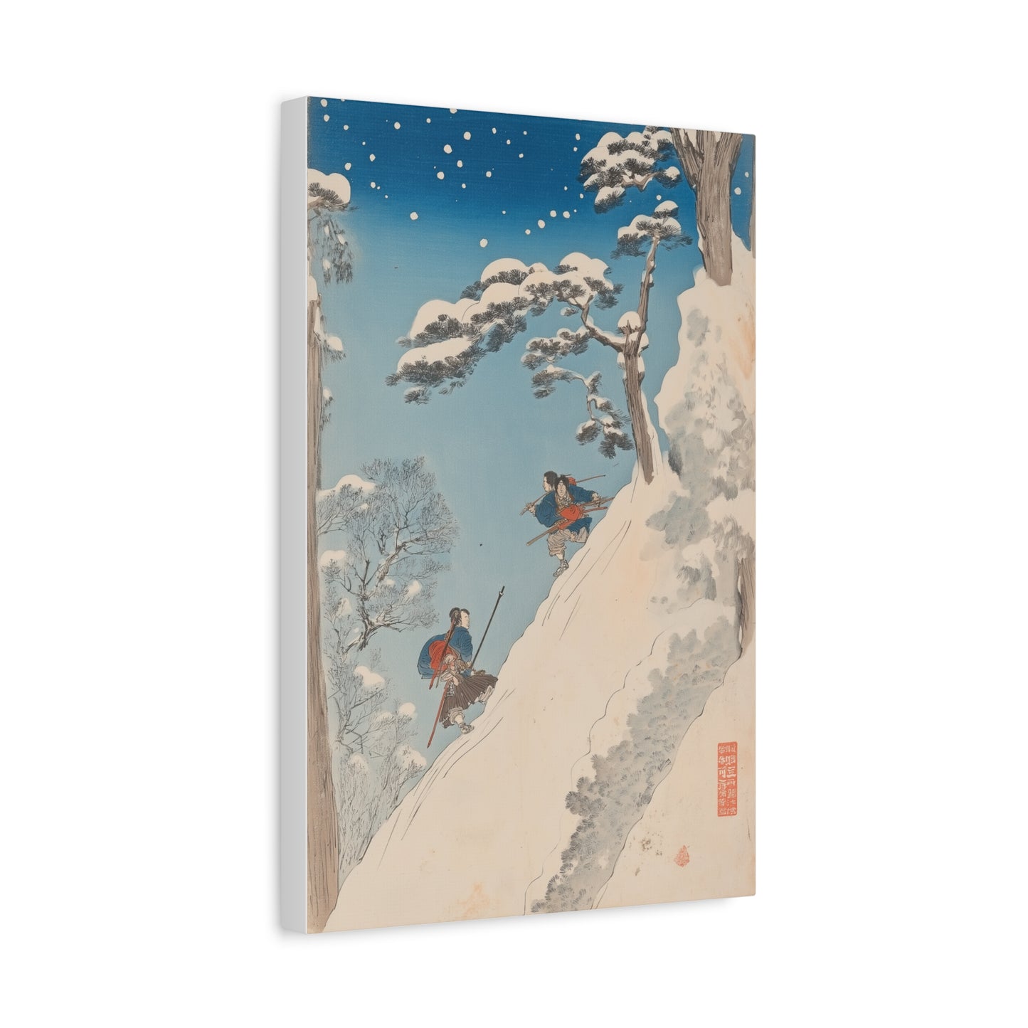 Aventure Sublime sous la Neige Étoilée