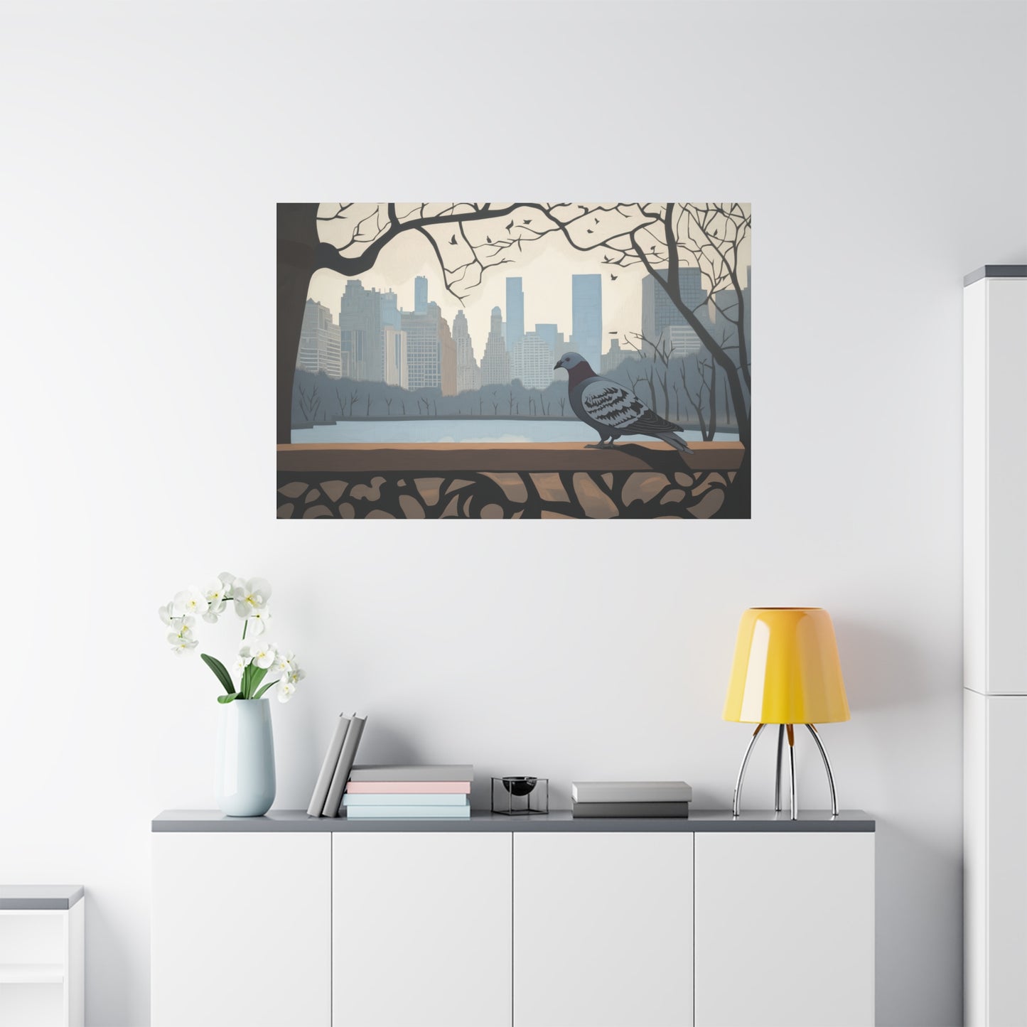 Évasion urbaine avec vue poétique